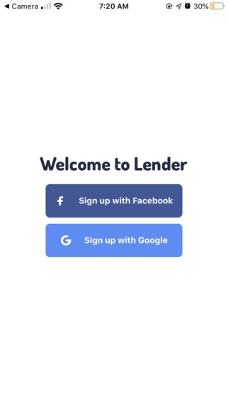Lender – screenshot 1