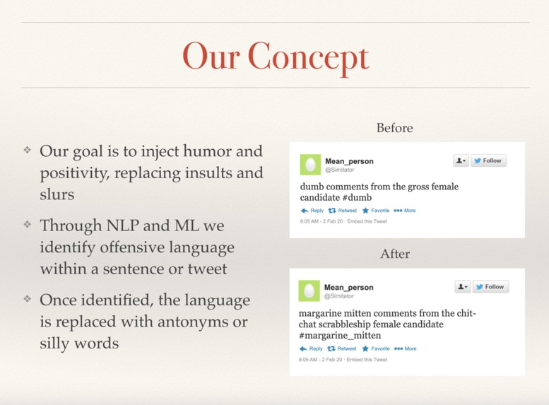 Offensive Tweet Filter – screenshot 1