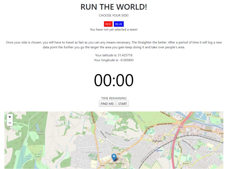 RunTheWorld – screenshot 2