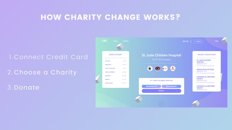 Charity Change – screenshot 4