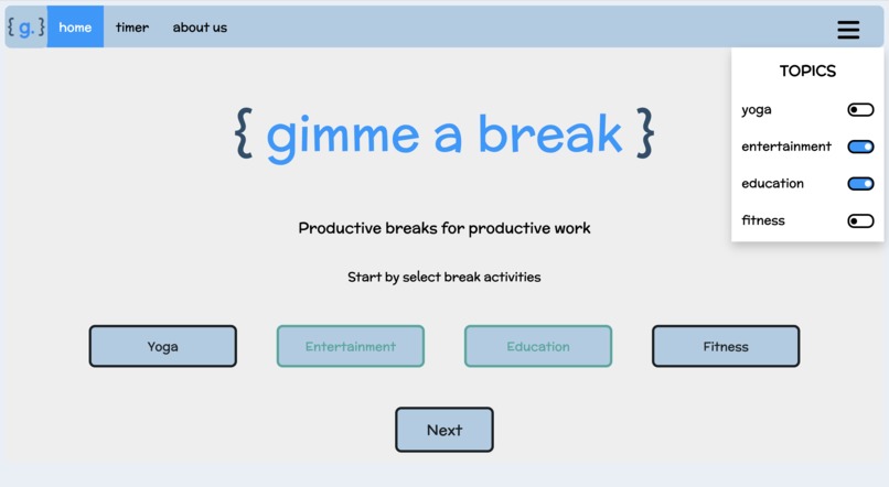 gimme a break – screenshot 3