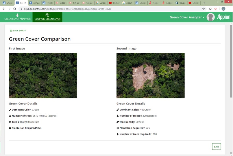 Environment Management System – screenshot 1