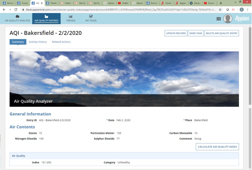 Environment Management System – screenshot 2