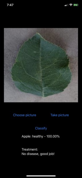 PlantDx – screenshot 1