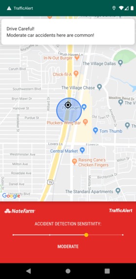 TrafficAlert by Nate Farm – screenshot 2
