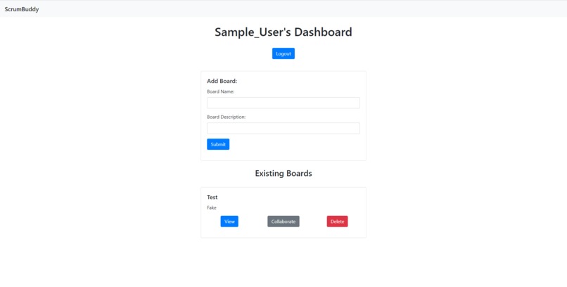 ScrumBuddy – screenshot 1