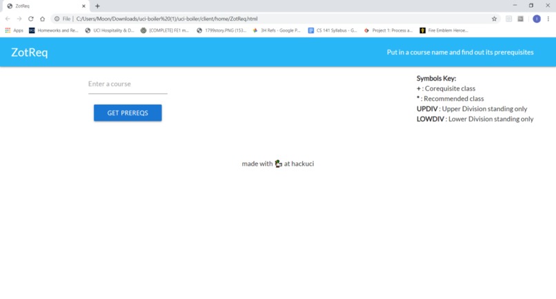 ZotReq – screenshot 1