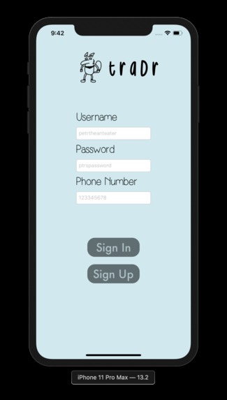 tradr – screenshot 4
