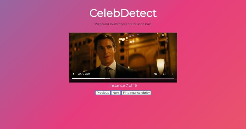 CelebDetect – screenshot 4