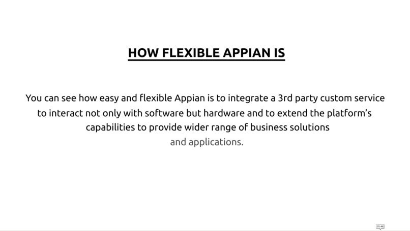 Appian drone – screenshot 3