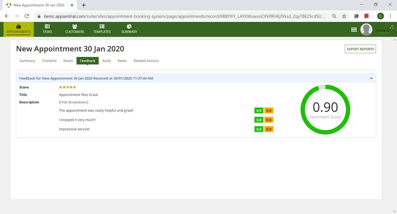 Appointment Booking System – screenshot 4