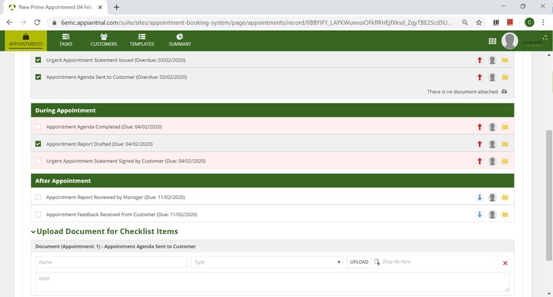 Appointment Booking System – screenshot 3