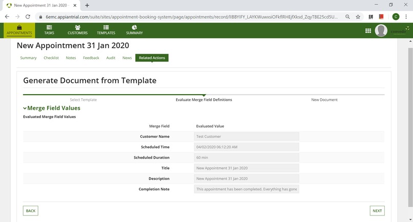 Appointment Booking System – screenshot 5