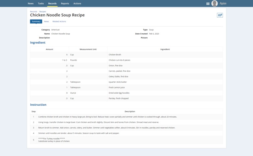 The Collectible Cookbook – screenshot 1