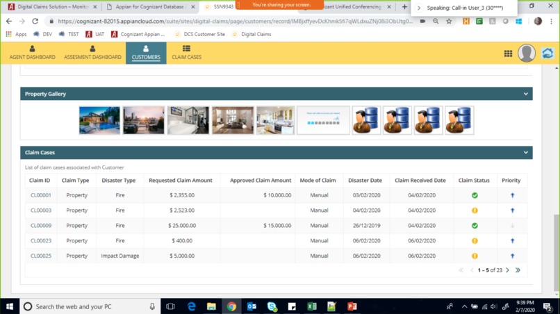 Cognizant Smart Claims Solution – screenshot 4