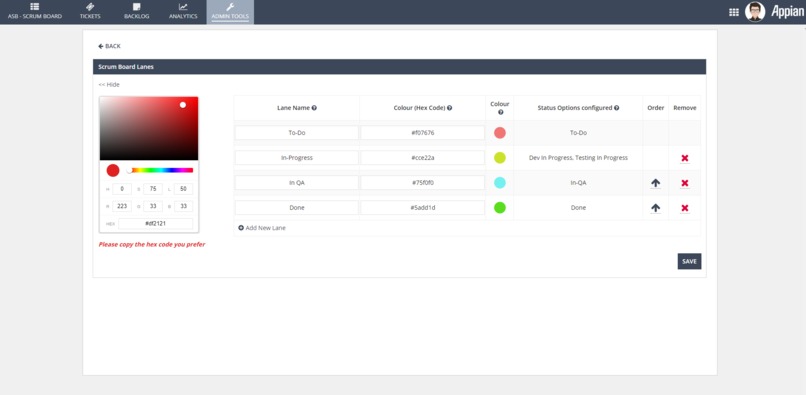 Scooby - Appian Scrum Board (ASB) – screenshot 7
