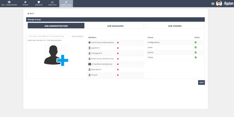 Scooby - Appian Scrum Board (ASB) – screenshot 8