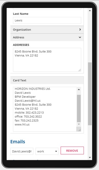 BizSnap – screenshot 2