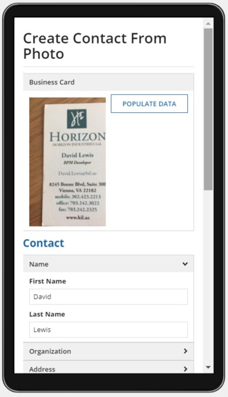 BizSnap – screenshot 1