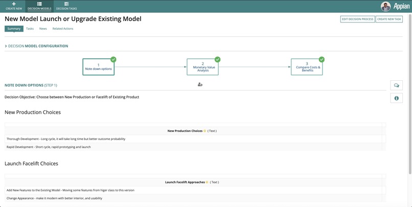 Decisions - A process based approach for better results – screenshot 3