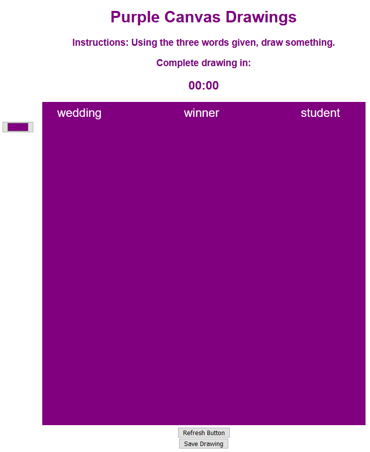 Purple Canvas Drawings Devpost