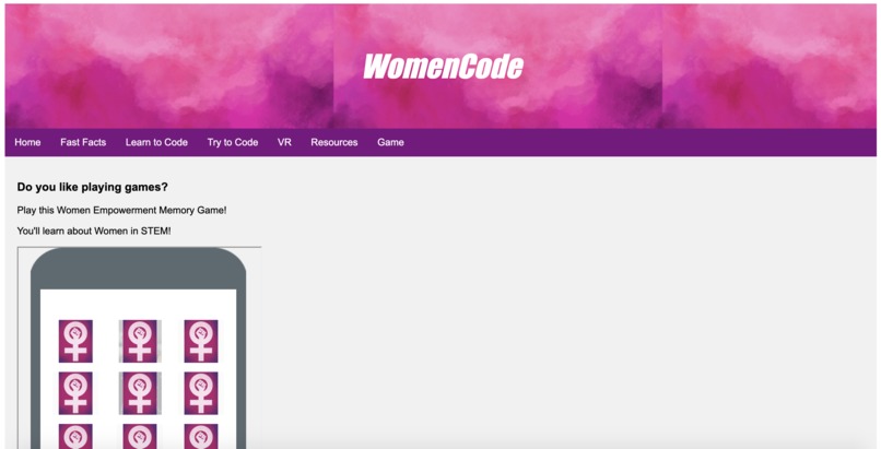 WomenCode – screenshot 5