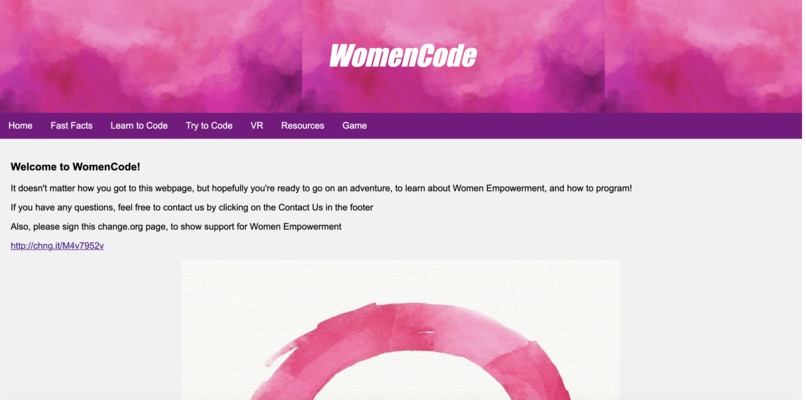 WomenCode – screenshot 6