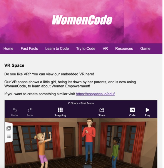 WomenCode – screenshot 8