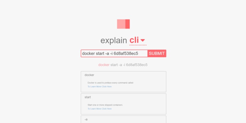 Explain Cli – screenshot 1