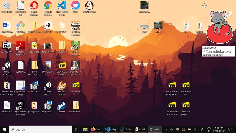 Pomeowdoro – screenshot 1