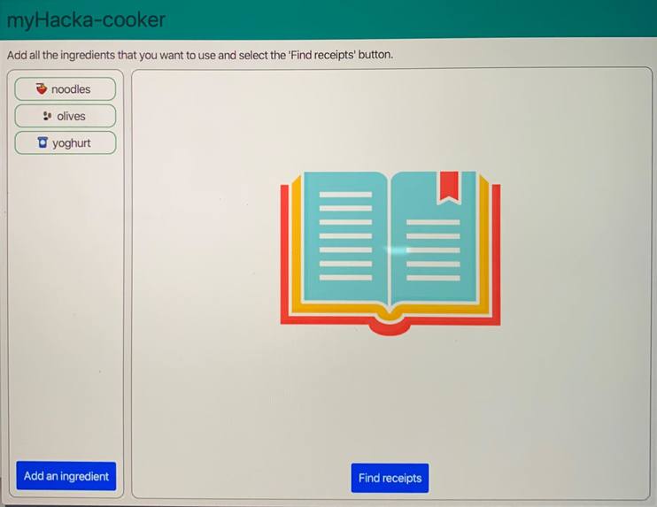 myHacka-cooker – screenshot 1