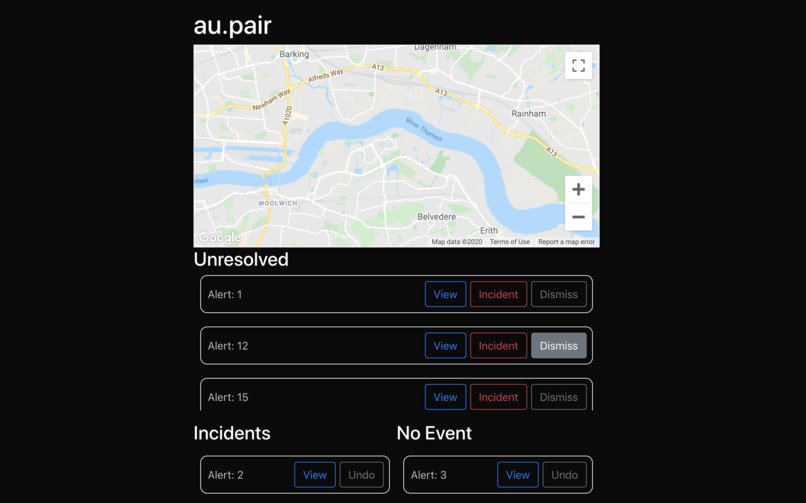 au.pair - Incident reporting service – screenshot 1