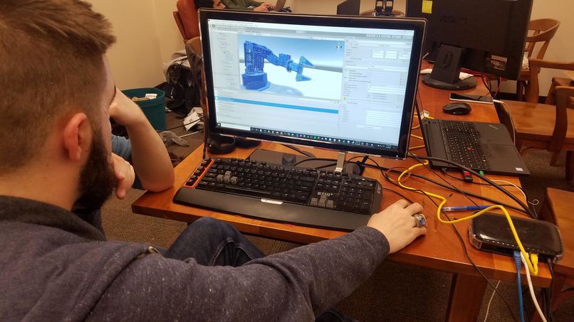 VRM - VR Teleoperated Robot Arm – screenshot 3