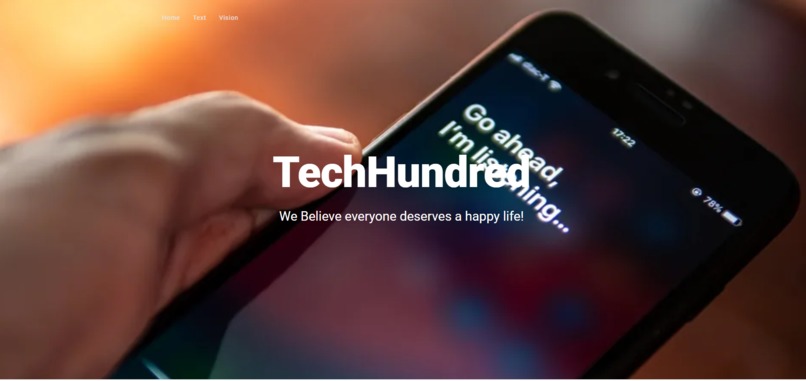 TechHundred – screenshot 1