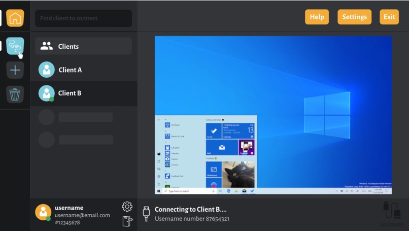 Unimote – screenshot 2