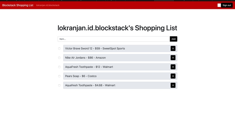 SmartShop – screenshot 1