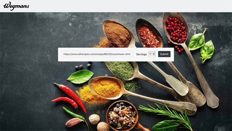 wegcipe – screenshot 1