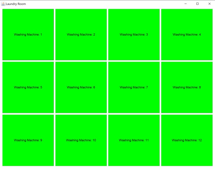 Laundry manager – screenshot 1