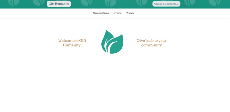 GiftHumanity – screenshot 2