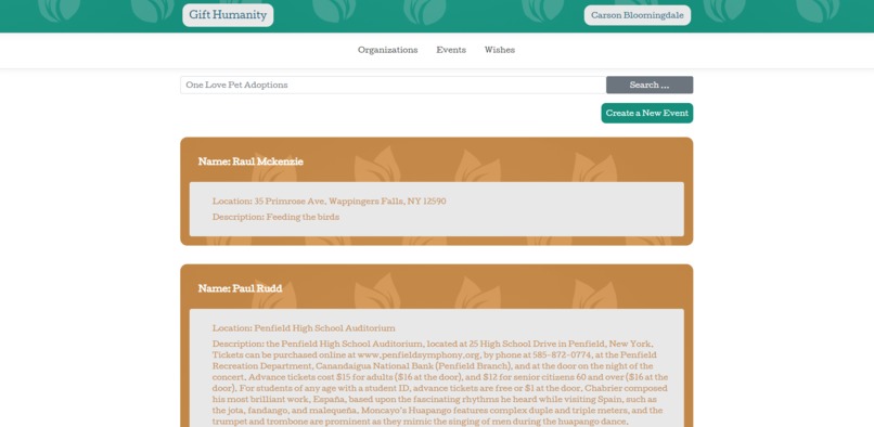 GiftHumanity – screenshot 4