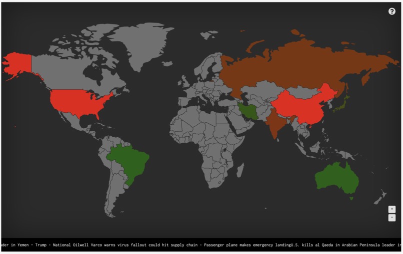 Global News Map – screenshot 1