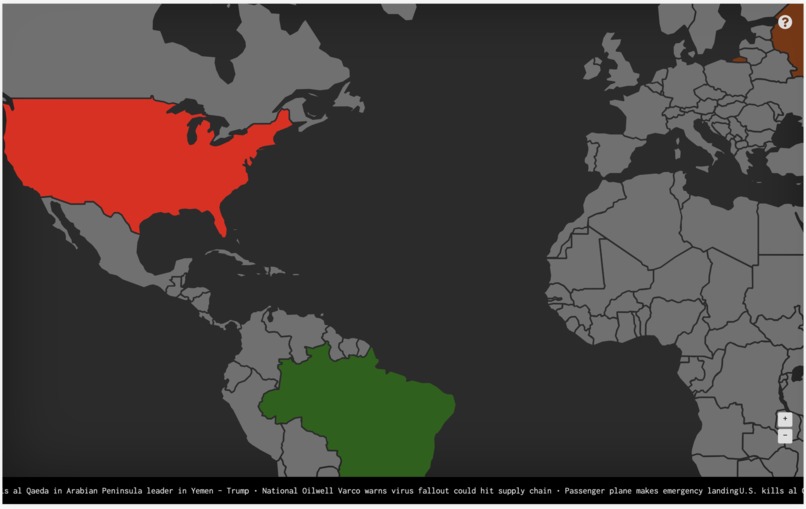 Global News Map – screenshot 2