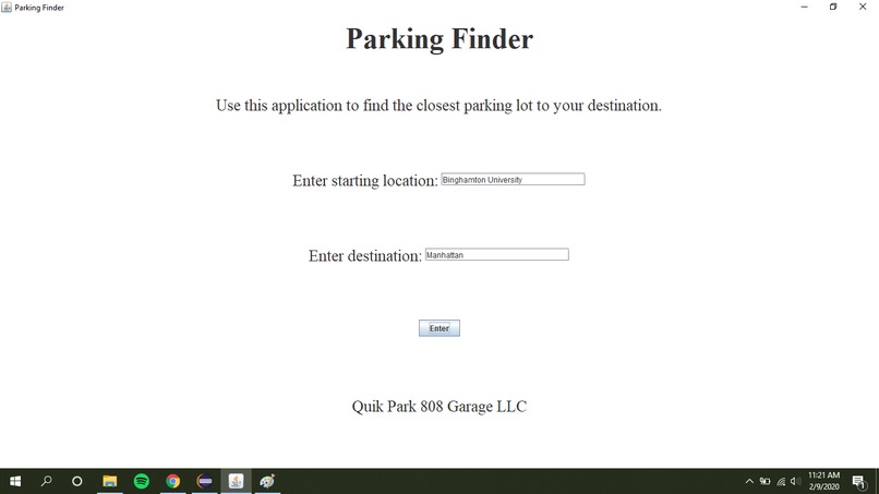 Finding Parking Lots – screenshot 1