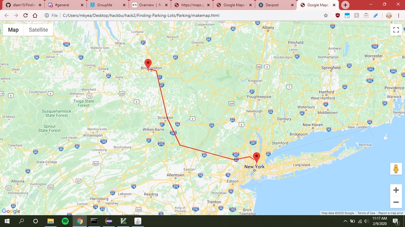 Finding Parking Lots – screenshot 2