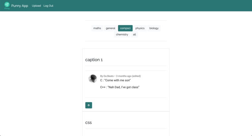Punny App – screenshot 1