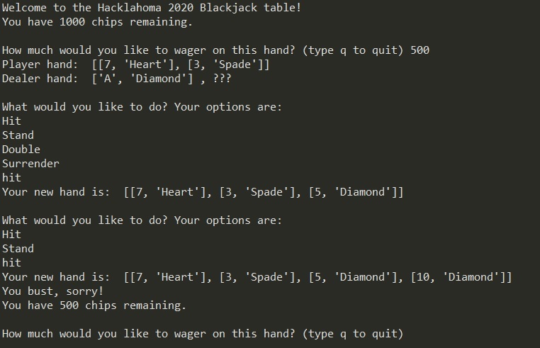 Blackjack – screenshot 1
