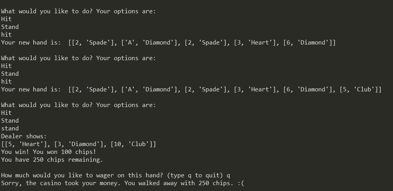 Blackjack – screenshot 2