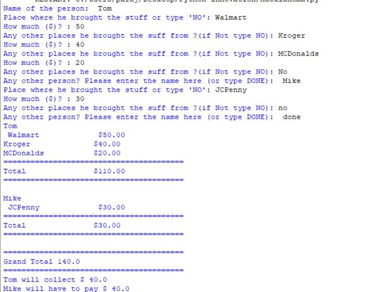 Divide and Share – screenshot 1