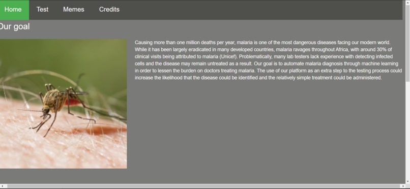 Blood Cell Malaria Tester  – screenshot 1