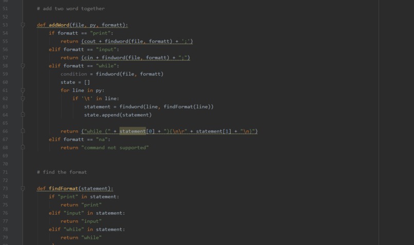 py++ – screenshot 3
